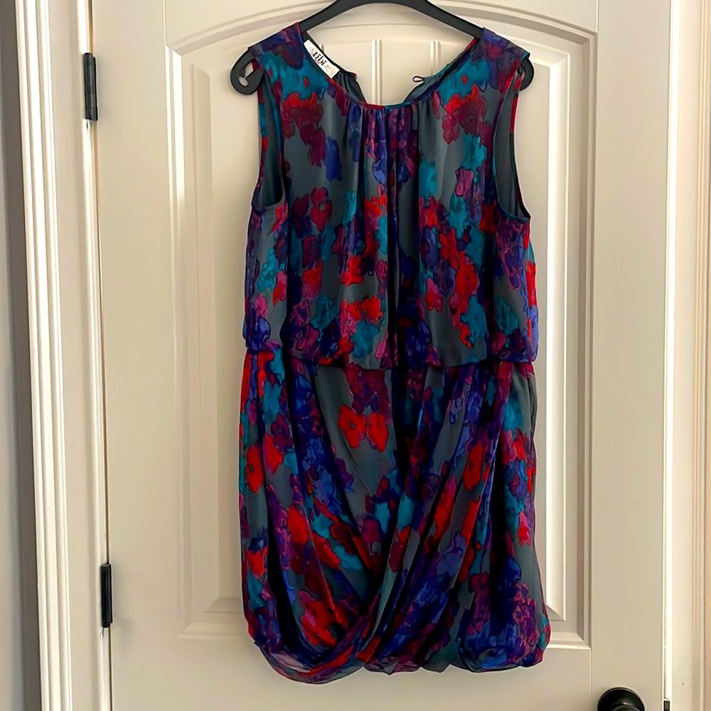 100% Silk Tibi Cocktail Dress